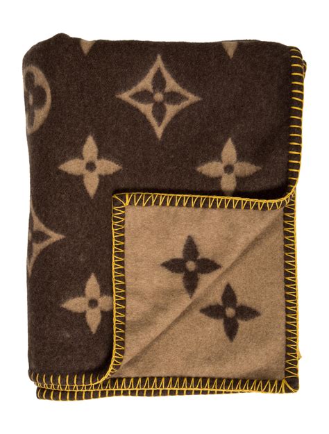 louis vuitton inspired throw blanket.